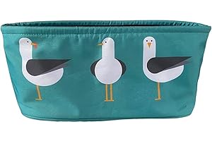 BUNDLEBEAN Buggy Ordnungshelfer, Buggy-Tasche, Beutel für Windeln und Feuchttücher – passt an die Lenkstange jedes Kinderwagens/Buggys Rollstuhltasche – ideal für Rollatoren und Gehhilfen