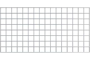 GABIONA Gabionen Gitter 5 x 5 cm Maschenweite (80 x 40 cm)