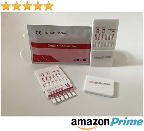 Home Drugs Testing Kit / Home Drug Test - 3 x 6 in 1 Drug Test - Detects the use of Cocaine, Ecstasy, Cannabis, Synthetic Cannabis, Methadone and Morphine in 1 test. Tests for the most common drugs