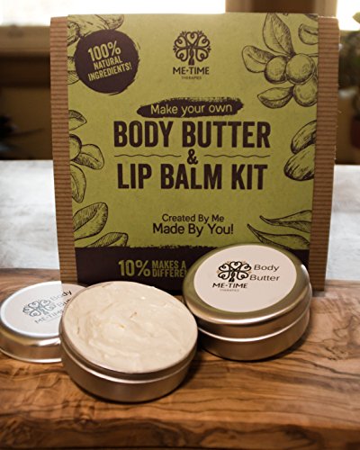 Make Your Own Body Butter and Lip Balm Kit Make Your Own Body Butter and Lip Balm Kit