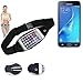 Produktbild Gürteltasche Umhängetasche Bauchtasche für Samsung Galaxy J3 Duos (2016), schwarz. Sport Running Jogging Fitness Laufen Exercise Schutzhülle - K-S-Trade (TM)