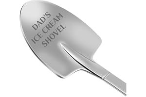 DOITGO Gifts for Dad,Ice Cream Spoon Shovel,Dad Christmas Gifts for Grandpa Men,Christmas Presents for Men Husband on Fathers Day Anniversary