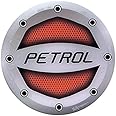 Ramanta Car Petrol Sticker Red Reflective Rubber Petrol Sticker Waterproof Compatible with Car Fuel Tank (Sticker Size: 10 x 10 CM, Red; 1 PC)