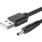 jiheousty USB DC 3.5 V şarj kablosu değiştirme i&ccedil;in Foreo Luna/Luna 2/Mini/Mini 2/Go/Luxe y&uuml;z temizleyici USB şarj kablosu 10
