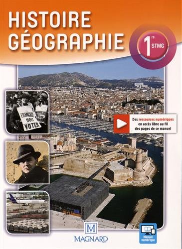 Book's Cover ofHistoire Géographie 1re STMG