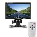 Produktbild Camecho Universal 7 Zoll Auto Vehicle RearView Reversing Farbe Monitor 2 Video Input & High Resolution Rotierende TFT LCD Bildschirm mit Fernbedienung und Montagehalterung
