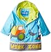 Wippette Baby Boys' Waterproof Hooded Work Zone Raincoat Jacket, Blue, 12 Months