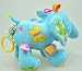 Singring Baby Pram Crib Activity Plush Blue Elephant Toy Stroller Clip on Toy
