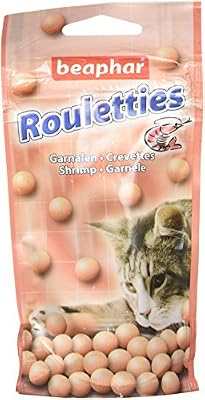Beaphar - Friandises Rouletties aux crevettes - chat - 44,2 g