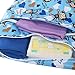 KF Baby Waterproof Cloth Diaper Travel Wet Dry Bag, Small Large Combo, Set of 3