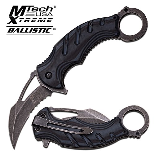 Taschenmesser Karambit Mtech extrem Ballistic – Schnellverschluss unterstützt # mx-a833gy