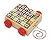 Melissa & Doug Classic abc 123 Building Block Cart