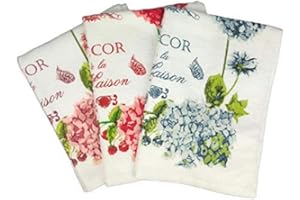 PREZIOSA HOME Set Strofinacci da Cucina canovacci in Spugna Cotone 6 Pezzi 0857