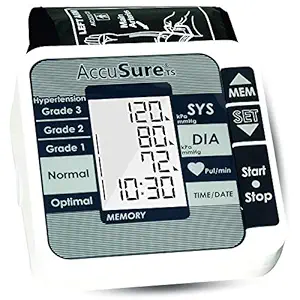 AccuSure TS Automatic Digital Blood Pressure Monitor BP Machine