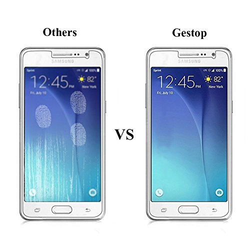 Samsung Galaxy Grand Prime Protector de Pantalla  Gestop Protector de Pantalla para Samsung Galaxy Grand Prime G530  G30H  G531f  Grand Prime 2016  Cristal Vidrio Templado Premium  2 pack  