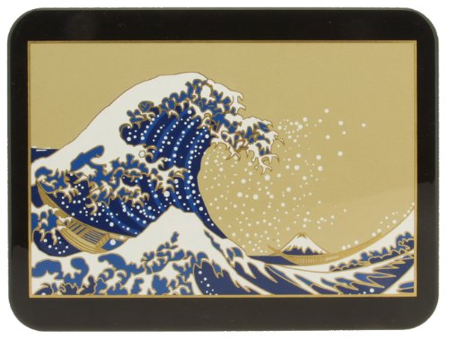 Preisvergleich Produktbild Japanische Lack Maus Pad, Kanagawa Wave