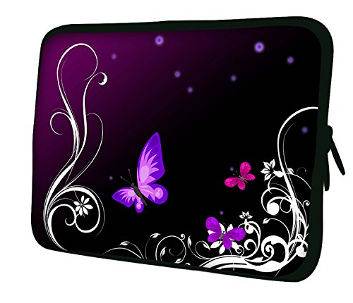 LUXBURG 8 – 17,3 Zoll Notebooktasche Laptoptasche Tasche aus Neopren Schutzhülle Sleeve für Laptop / Notebook Tablet Plus Free Mouspad! Für Apple, Acer, Chromebook, Dell, HP, Lenovo, Samsung Laptop - 2