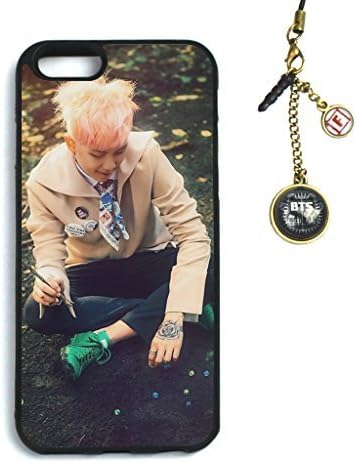 Fanstown BTS kpop IN THE MOOD FOR Love pt.2 Iphone 7/6s case + Dust plug charm (005)