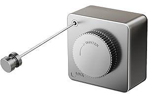 KTHZI Retractable Washing Line Clothes Line Indoor Outdoor,Heavy Duty Stainless Wall Mounted Steel Clothes Drying Washing Line,4.8m,Grey