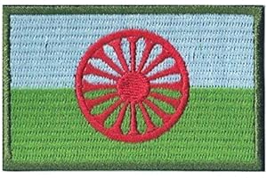 NAGAPATCHES Parche escudo bandera Pueblo Gitano