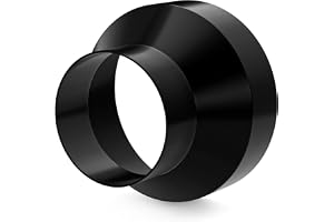 Hon&Guan 100 mm till 75 mm runt rör reducerare förstärkt galvaniserat stål