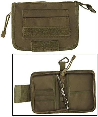 Tactical EDC Every Day Carry Emergency Tools Case Document Folder Flip Survival Fountain Pencil Case Clutch Organizer Wallet