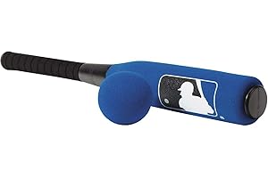 Franklin Sports MLB Kids Foam Baseball Bat + Ball Sets - Indoor + Outdoor Soft Foam Baseball Bats for Kids + Toddlers - Regular + Jumbo Barrels - 24" or 27" Length