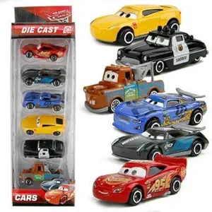 THE NG ART Metal Diecast Car, 6pcs, Multicolour