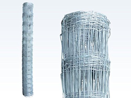 Wildzaun 50m Forstzaun Weidezaun Drahtzaun Knotengeflecht | Höhe: 160 cm | 5 Größen (160/15/30) - 3