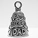 Produktbild Guardian World 's Greatest Biker Dad Motorrad Biker Luck Gremlin Riding Bell oder Schlüssel Ring