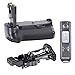 Produktbild Neewer® Professioneller vertikaler Batteriegriff Akkugriff Battery Grip mit 2.4GHz LCD Display Wireless Fernbedienung wie BG-E16 mit LP-E6 Li-ionen Akkus order 6 AA Batterien für Canon 7D Mark II Kamera