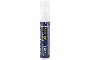 SECURIT - Pennarello A Gesso Liquido Resistente all'Acqua - Per Lavagne, Vetro, Metallo, Porcellana, Specchio, Plastica - Punta Grande 7-15mm - Colore Bianco