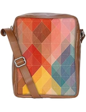 Snoogg , Damen Umhängetasche mehrfarbig multi