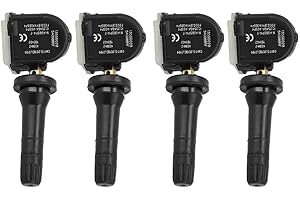 Besttoolifes Sensor de monitoreo de presión, reemplazo TPMS, vástago de válvula, apto para Astra K, Insignia B, YQ00956280, 39186445, YR00254380, 13506028, 39243434 (4 piezas)