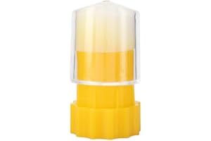 ATYHAO Cage de marquage de marqueur de la reine des abeilles, outil d'équipement d'apiculture Outil à une main pour receveur Bouteille de marqueur en plastique léger Accessoire d'outil pour apiculteur à pist