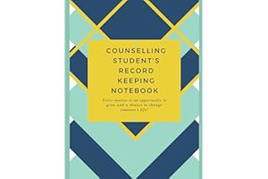 Counselling Student's Record Keeping Notebook