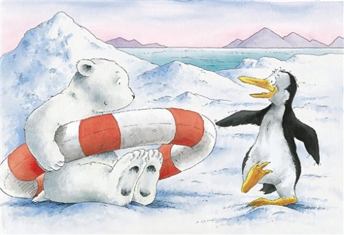 Preisvergleich Produktbild Schmidt Spiele - Der kleine Eisbär, Lars und Caruso, 20 Teile Puzzle