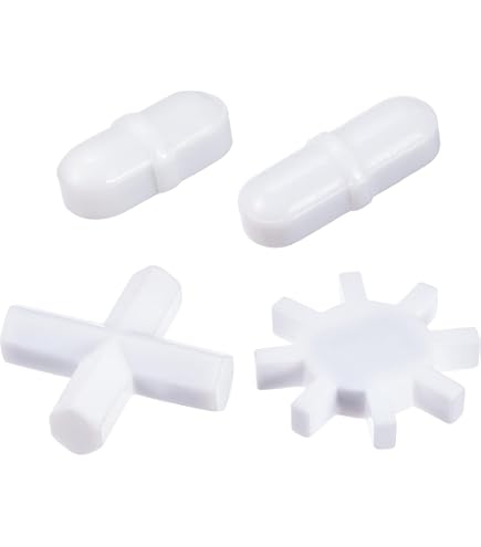 Barreaux magnétiques octagone, PTFE produits de labo Barreaux magnétiques octagone, PTFE produits de labo