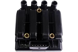 Globalautoparts Bobina di accensione 06A905097, 06A905104 per Golf IV, per New beetle, IV 1J2, Estate (1J6), per Touran 1T1 1T2, per Caddy III(2KA 2KH 2CA 2CH)(2KB 2KJ 2CB 2CJ), per Combi (1U5) 2.0