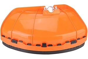 ATYHAO Protezione per decespugliatore, accessori per la copertura dello schermo antipolvere per tagliaerba in plastica rossa 26mm/28mm