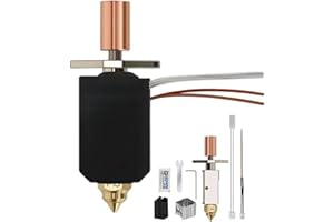 HzdaDeve Hotend in ceramica per Creality K1/K1 Max Ender 3 V3 KE - Blocco riscaldante ad alta conducibilità termica, blocco di riscaldamento, cartuccia di calore ad alta temperatura, termistore,