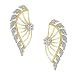 Archi Collection Gold Plated Fancy Party Wear Ear cuffs Earrings For Girls and Women RS.299.00