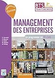 Management des entreprises BTS tertiaires 2e année : Le programme en 11 cas