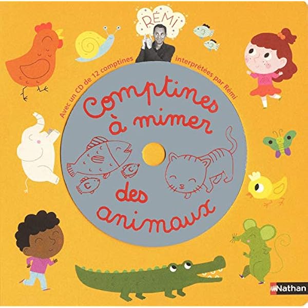 Comptine A Mimer Des Animaux Nathan Guichard Remi Luthringer Melisande Amazon Fr Livres