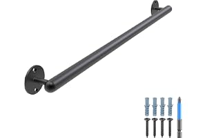 Dolibest ledstång metall 81 cm trappräcke handtag vägg handtagsstång