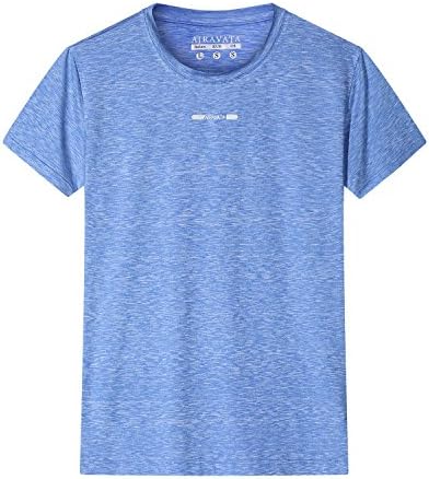 YMY Men's Quick Dry Moisture Wick Running Sport Tech Tee Active Cationic T Shirt
