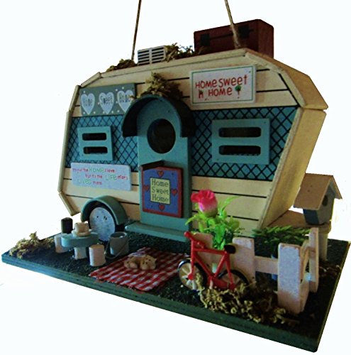 Hüwüknü Vogelhaus Wohnwagen