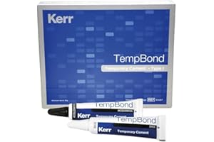 EUROSIMASHOP Cemento dentale per provvisori e corone Temp-Bond con eugenolo 50 g base e 15 g acceleratore