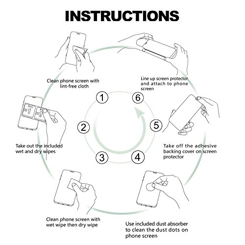 Protector de Pantalla para Samsung Galaxy S6  3 Unidades  Genki Protector Cristal Templado Protector de Vidrio Templado 0 30 mm 2 5D Round Edge 9H Dureza Alta Transparencia para Samsung Galaxy S6
