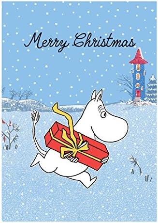 The Moomins Moomintroll Gift "Merry Christmas" Greeting Card